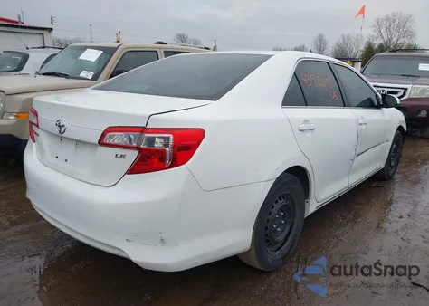 2013 Toyota Camry Le from USA, damaged, VIN 4T4BF1FK8DR313867